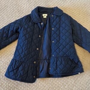 Crewcuts Navy Quilted Jacket